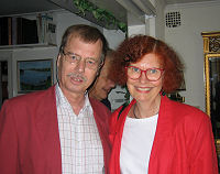 Det mycket trevliga paret Conny
och Sonja Svensson.