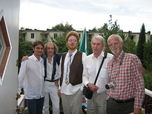 Oleg Mezjuev, Kjell Waltman, Peter Andersson,
Lasse Mattsson och Ragnar Hellspong.