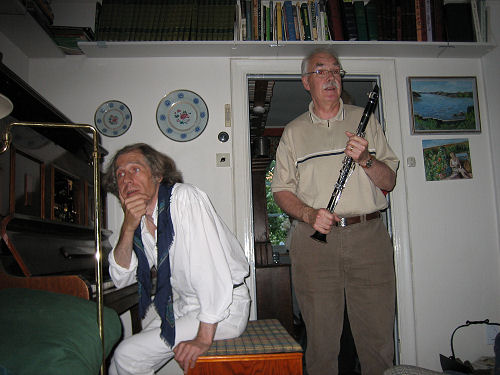 Kjell och Göran spelade Jelly Roll Morton.