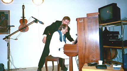 Kjell Waltman och Peter Lundberg i samarbete