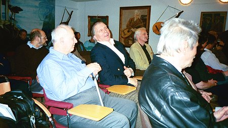 Från vänster till höger: 
Hans Hultman-Boye, Jürgen Schöbel, Sven Hed, Jan Dahmén och Lasse Mattsson.