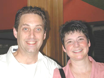 Scott Kirby and Sophie Rivard