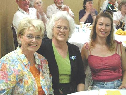 Judy Kirby, Judi Henso and Gina  Tiernan