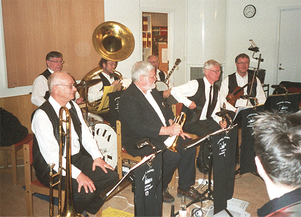 Barfota Jazzmen in concert, March 2004